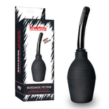 Bondage Fetish Deluxe Douche - Black Unisex Curved Douche - 310 ml capacity - Image 1
