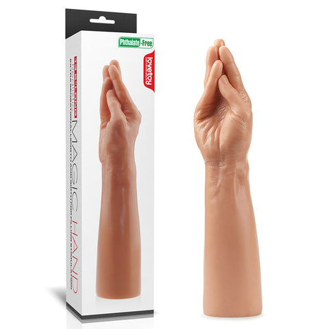 King Sized 13.5'' Realistic Magic Hand - Flesh 36 cm Hand Dildo - Image 1