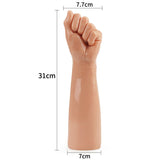 King Sized 12'' Realistic Bitch Fist - Flesh 30.5 cm Fist Dildo - Image 5