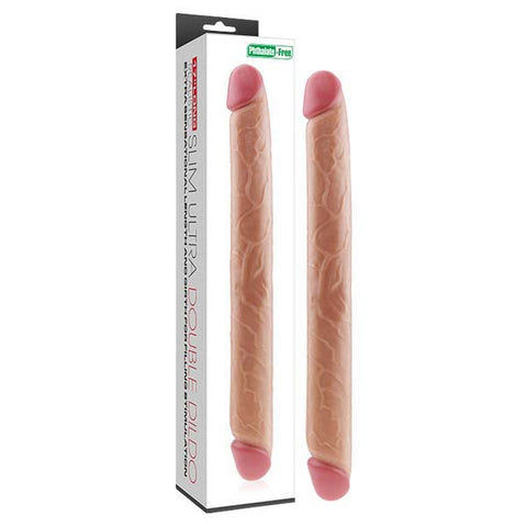 Slim Ultra Double Dildo - Flesh 43 cm (17'') Double Dong - Image 1