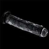 Flawless Clear Dildo 7'' - Clear 17.8 cm Dong - Image 2