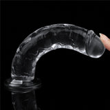Flawless Clear Dildo 7'' - Clear 17.8 cm Dong - Image 5
