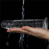 Flawless Clear Dildo 7'' - Clear 17.8 cm Dong - Image 8