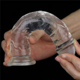 Flawless Clear Dildo 7'' - Clear 17.8 cm Dong - Image 9