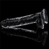 Flawless Clear Dildo 7.5'' - Clear 19 cm Dong - Image 2