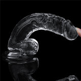 Flawless Clear Dildo 7.5'' - Clear 19 cm Dong - Image 5