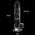 Flawless Clear Dildo 7.5'' - Clear 19 cm Dong
