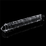 Flawless Clear Double Dildo 12'' - Clear 30 cm Double Dong - Image 4