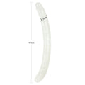 Lumino Play 18.5'' Double Dildo - Glow in the Dark Blue 47 cm Double Dong