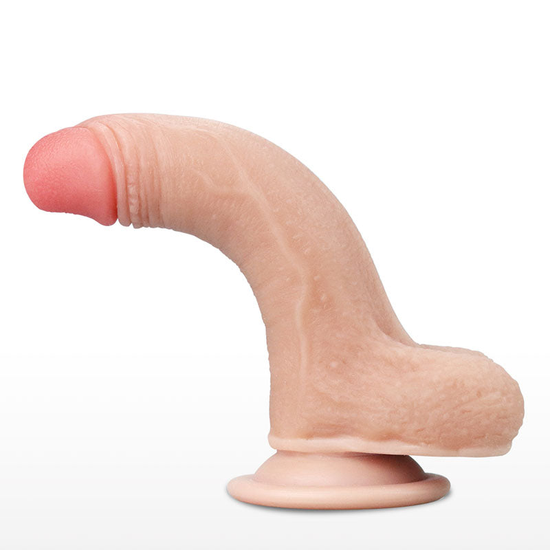 Sliding Skin Dual Layer Dong - Flesh 17.8 cm (7'') Dong