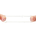 Power Plus Triple Beaded Ring Set - Clear Cock Rings - Set of 3