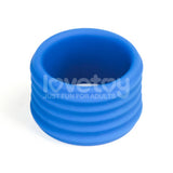 Pinnacle Pro Deep Rib Grip - Blue Cock Ring - Image 6