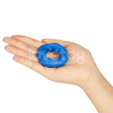 Pinnacle Pro Ridge Bump Stretcher - Blue Cock Ring - Image 3