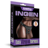 Ingen Easy Strap-On Harness - Black Adjustable Strap-On Harness (No Probe Included) - Image 1