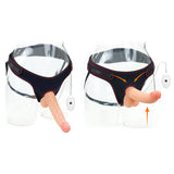 Ingen Vibrating Easy Strap-On Set - Flesh 21.6 cm (8.5'') Vibrating Strap-On - Image 7