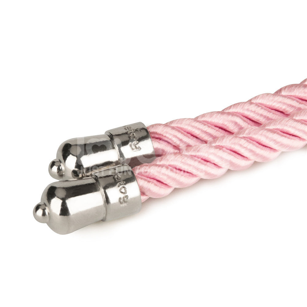 Rebellion Reign Silky Bondage Rope - Pink Bondage Rope - 10 metre