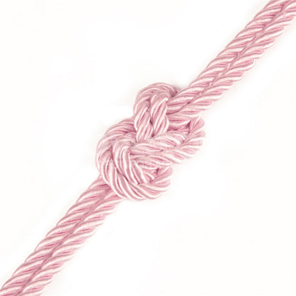 Rebellion Reign Silky Bondage Rope - Pink Bondage Rope - 10 metre