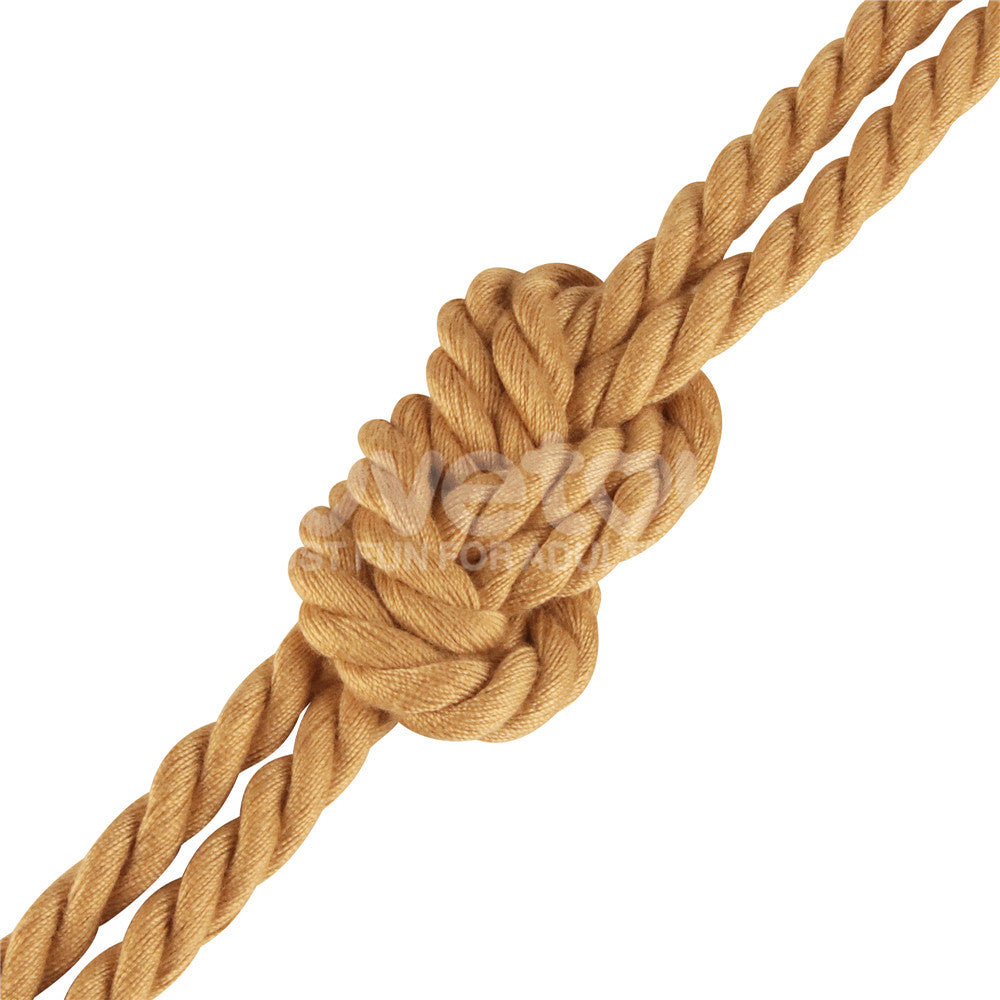 Rebellion Reign Bondage Rope - Natural Bondage Rope - 10 metre length