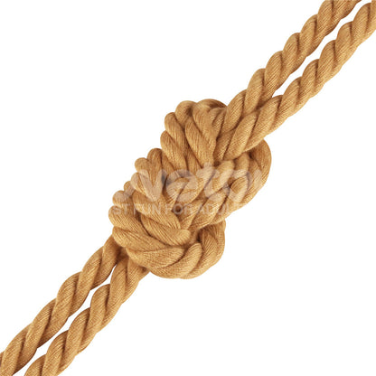 Rebellion Reign Bondage Rope - Natural Bondage Rope - 10 metre length
