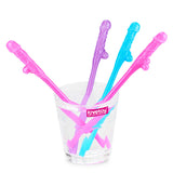 Jokes & Parties Original Willy Straws - Coloured Dicky Straws - Set of 9 - Image 5