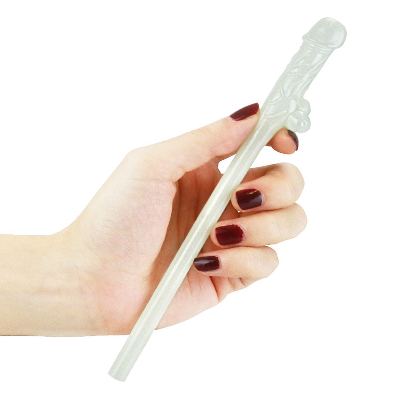Jokes & Parties Glow In The Dark Willy Straws - Glow in Dark Dicky