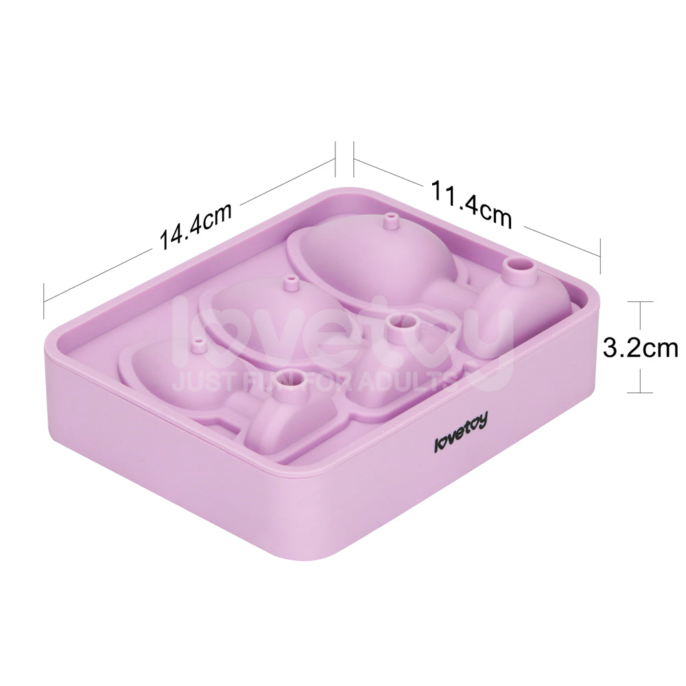 Jokes & Parties Butt Plug Silicone Ice Tray - Novelty Ice Tray
