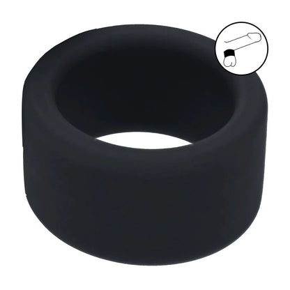 LEVELZ Liquid Silicone Ball Strap - M - Black Ball Strap