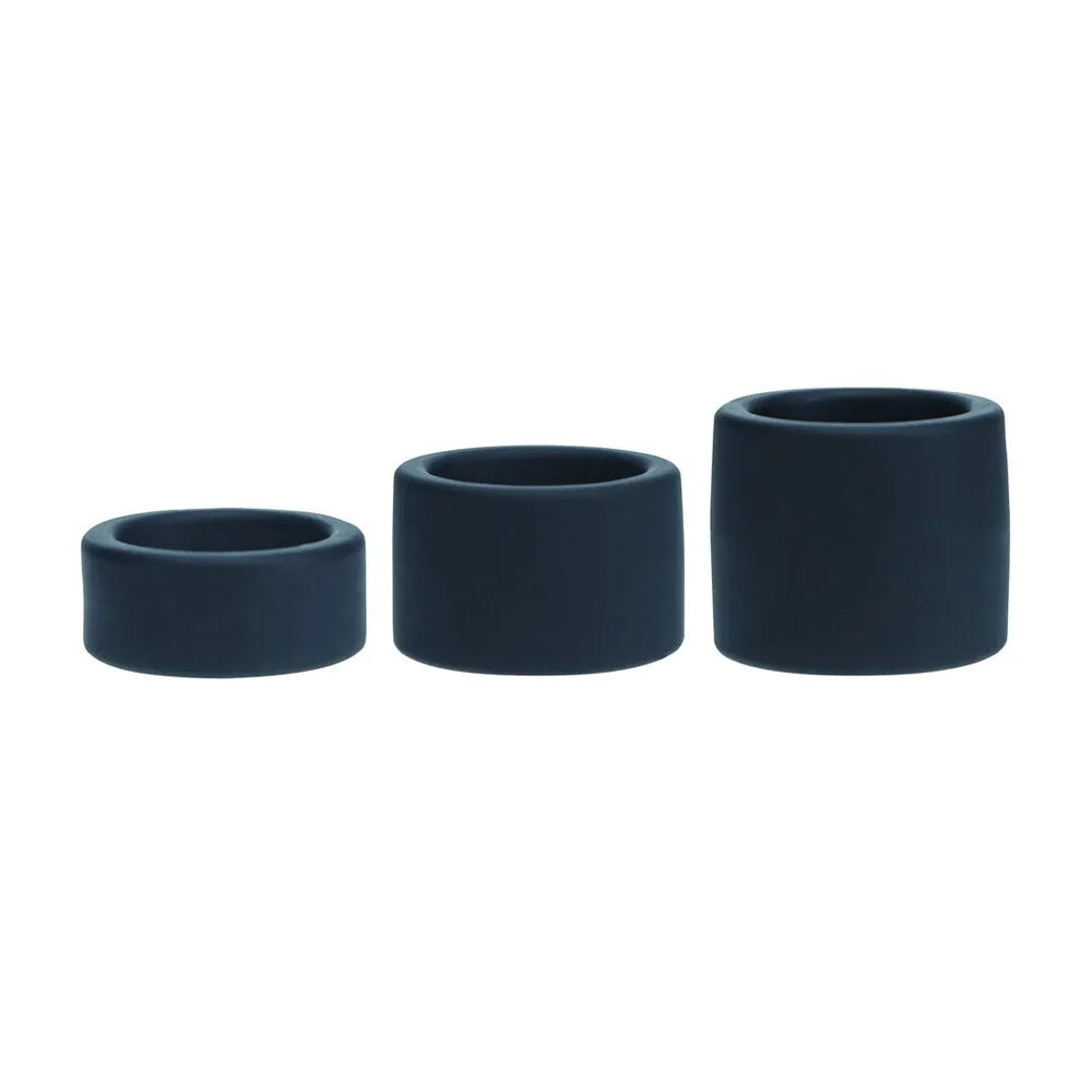 LEVELZ Liquid Silicone Ball Strap Set of 3 - Black Ball Stretchers