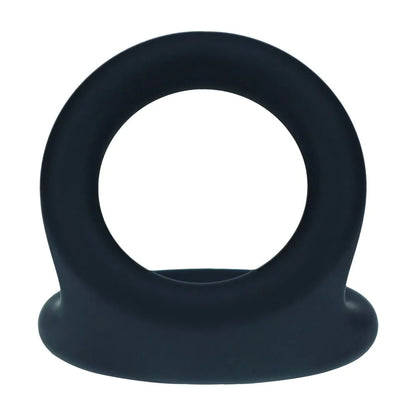 LEVELZ Double O Silicone Cock Ring - L - Black Cock & Balls Rings