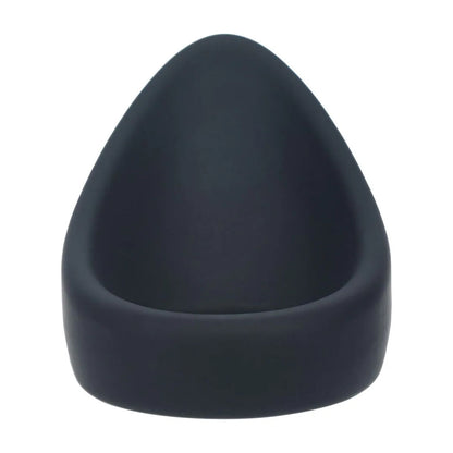 LEVELZ Teardrop Silicone Cock Ring - Black Cock Ring
