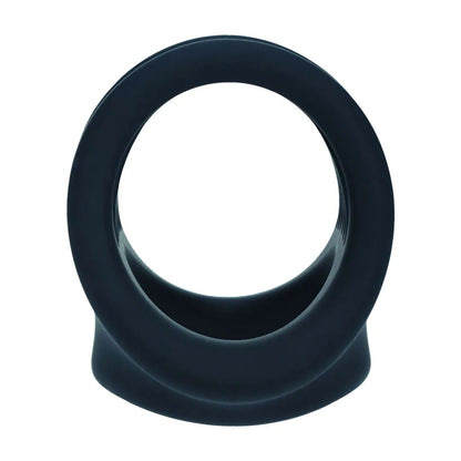 LEVELZ Silicone Cock & Ball Harness - Black Cock & Ball Ring