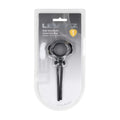 LEVELZ Wide Detachable Lasso Cock Ring - Black - Black Adjustable Cock Ring