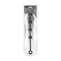 LEVELZ Round Silicone Anal Balls - M - 20mm - Black 32 cm Medium Anal Balls