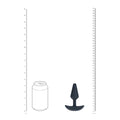 LEVELZ Classic Vibrating Silicone Anal Plug - Small - Black Small USB Rechargeable Butt Plug