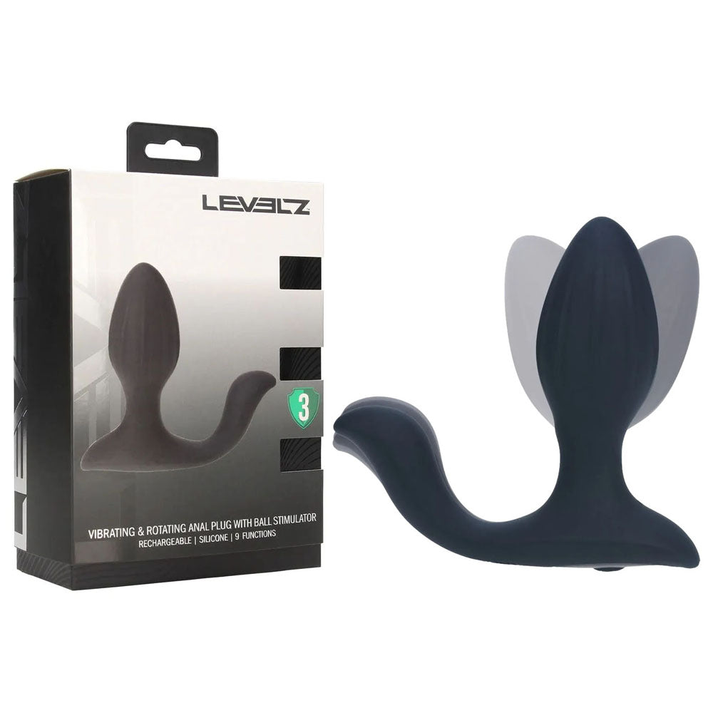 LEVELZ Vibrating & Rotating Anal Plug