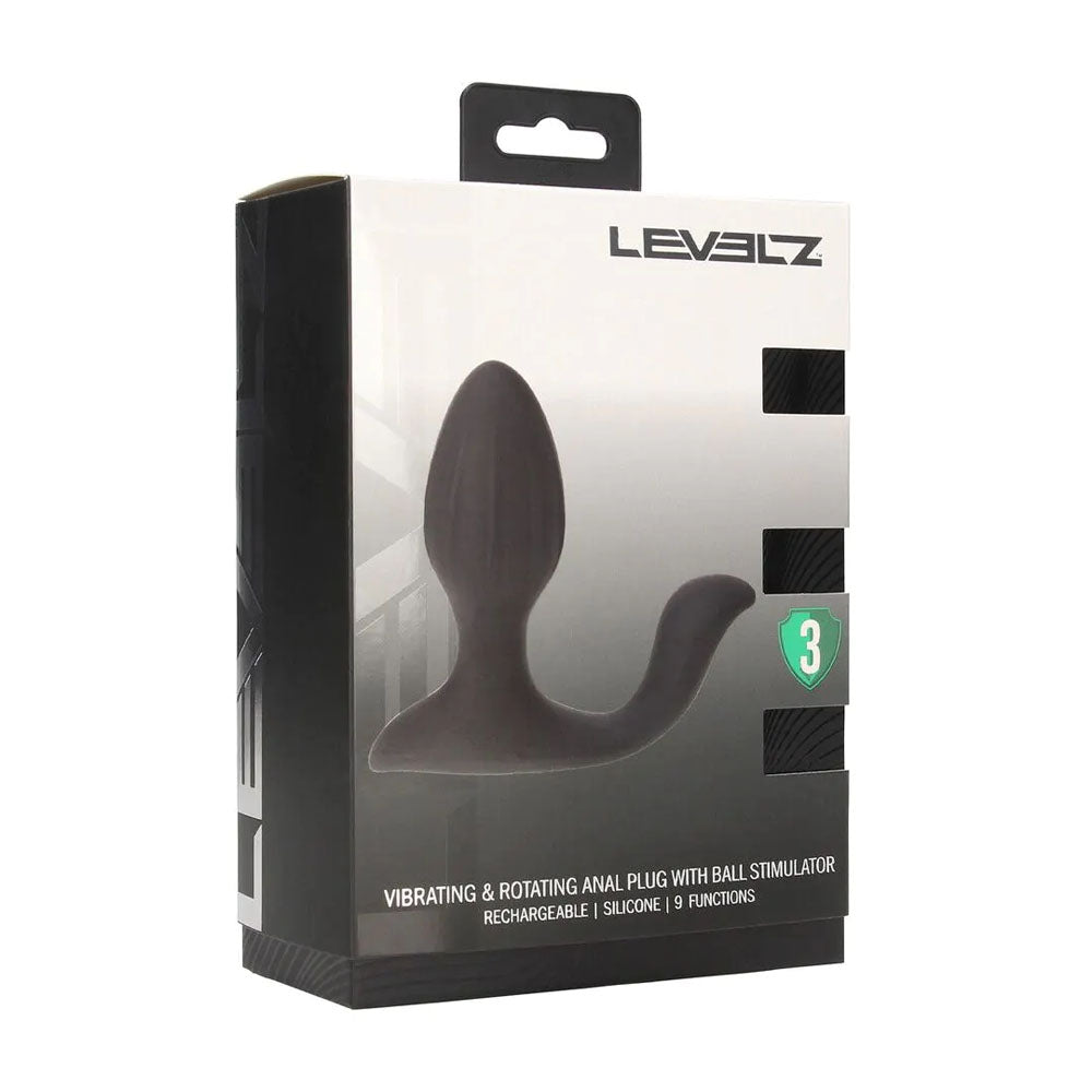 LEVELZ Vibrating & Rotating Anal Plug