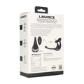 LEVELZ Remote Controlled Vibrating TriO Cock Ring with Prostate Stimulator - Black USB Rechargeable Vibrating Cock Ring with Anal Plug