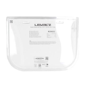 LEVELZ Beaded Inflatable Anal Plug - Black Inflatable Butt Plug