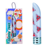 Maia GRATEFUL DEB - Light Blue 12 cm USB Rechargeable Bullet - Image 1