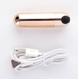 Maia Jayden - Rose Gold USB Rechargeable Vibrating Cock & Ball Rings - Image 2