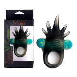 Maia Ziggy - Hemp Green USB Rechargeable Vibrating Cock Ring - Image 1