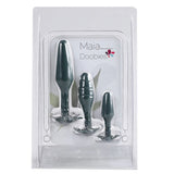 Maia Doobies - Hemp Green Butt Plugs - Set of 3 Sizes - Image 3