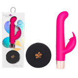 Maia HAILEY PRO - Pink 15.2 cm QI Wireless Rechargeable Rabbit Vibrator - Image 1