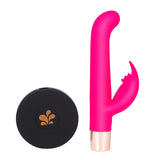 Maia HAILEY PRO - Pink 15.2 cm QI Wireless Rechargeable Rabbit Vibrator - Image 5