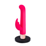 Maia HAILEY PRO - Pink 15.2 cm QI Wireless Rechargeable Rabbit Vibrator - Image 6