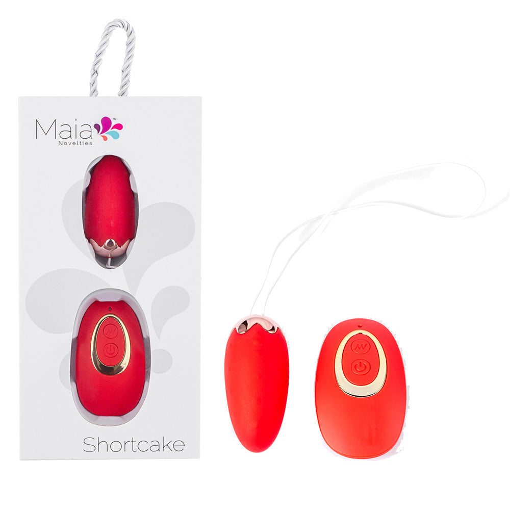 Maia SHORTCAKE - Red Vibrating Egg