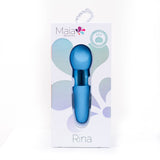Maia RINA - Blue - Blue 13.3 cm USB Rechargeable Vibrator - Image 5