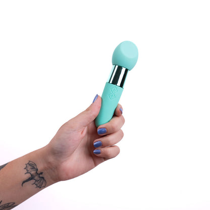 Maia RINA - Teal 13.3 cm USB Rechargeable Vibrator
