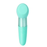 Maia RINA - Teal - Teal 13.3 cm USB Rechargeable Vibrator - Image 3