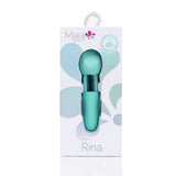 Maia RINA - Teal - Teal 13.3 cm USB Rechargeable Vibrator - Image 5